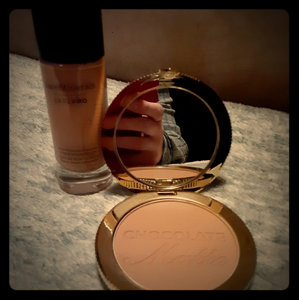 New Too Faced Bronzer W BarePro Liquid Foundation